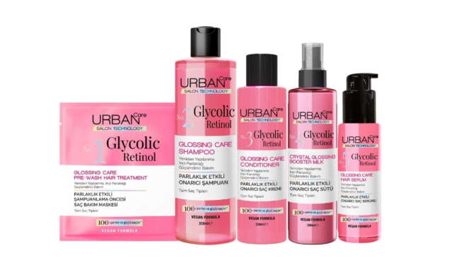 URBAN Care Glikolik Retinol Sac Bakim Serisi ile Parlaklik Guc Kazandi