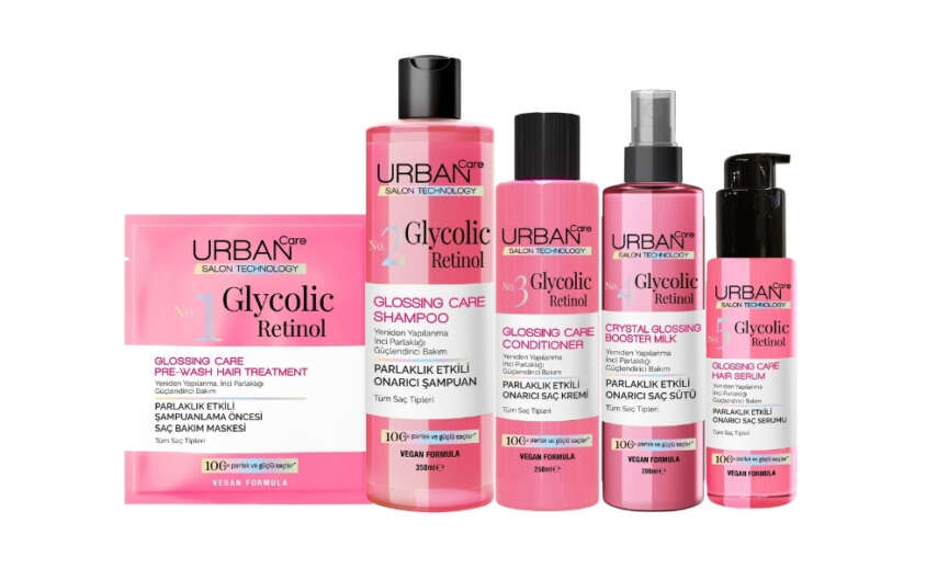 URBAN Care Glikolik Retinol Sac Bakim Serisi ile Parlaklik Guc Kazandi