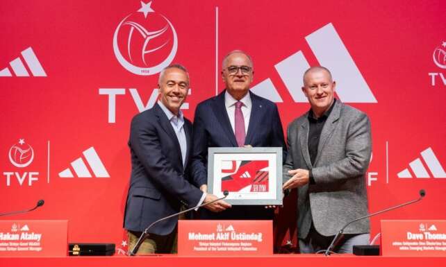 adidas Voleybol Milli Takimlar Resmi Urun Sponsoru Oldu