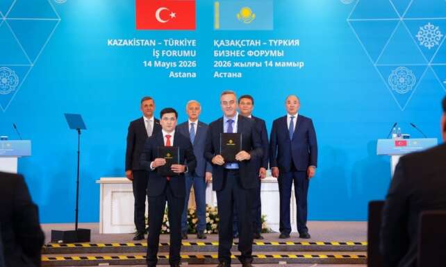 Coca Cola Icecekin Kazakistandaki Yeni Yatirimi icin Is Birligi Protokolu Imzalandi