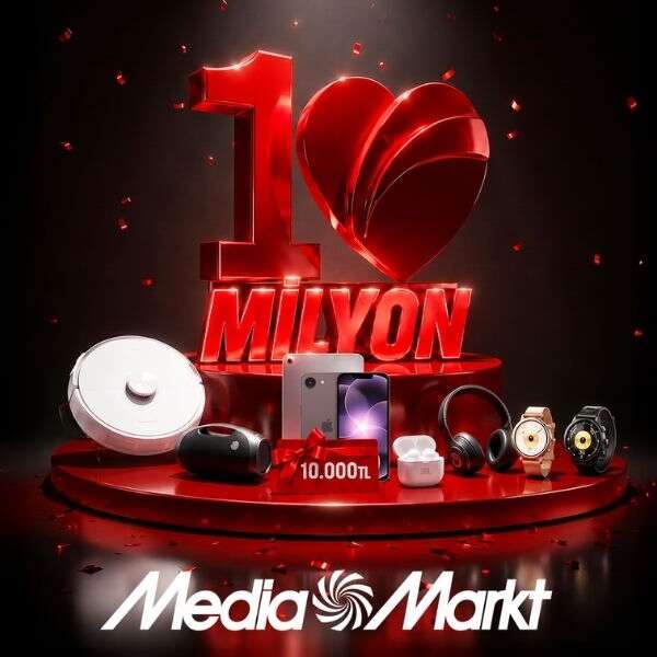 MediaMarkt CLUB’tan 10 milyon üyeye özel büyük çekiliş kampanyası