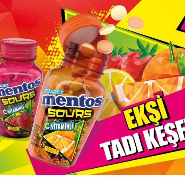 Mentos Sours Ailesi Büyüyor