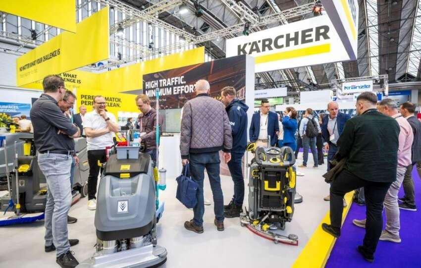 Karcher temizlik sektorunun gelecegini Amsterdamda yazdi