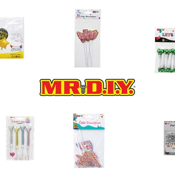Kutlamalara Renk Katacak Parti Malzemeleri MR.DIY’de!