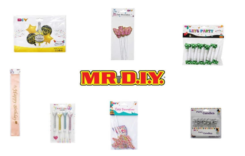 Kutlamalara Renk Katacak Parti Malzemeleri MR.DIYde