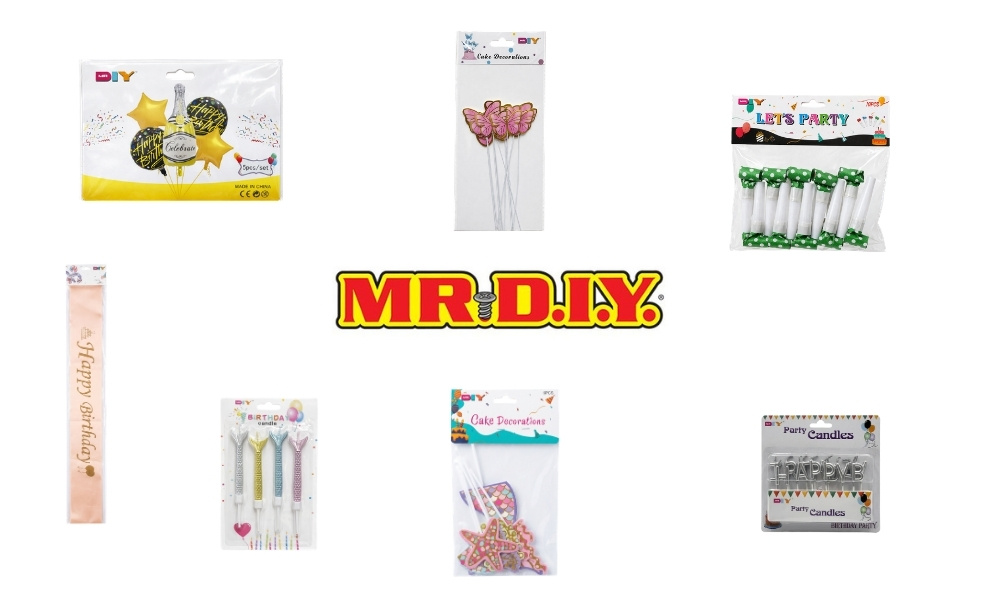 Kutlamalara Renk Katacak Parti Malzemeleri MR.DIYde