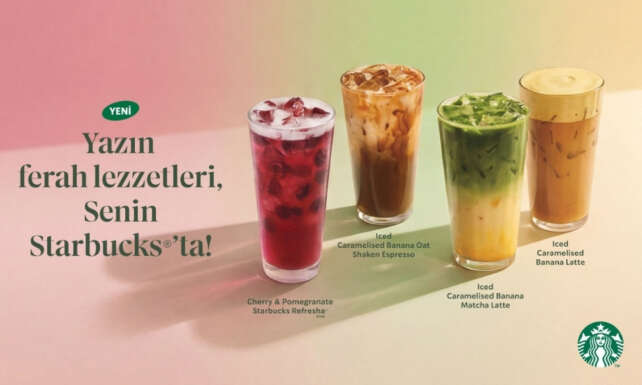 Yazin Ferahlatan Lezzetleri Starbucksta
