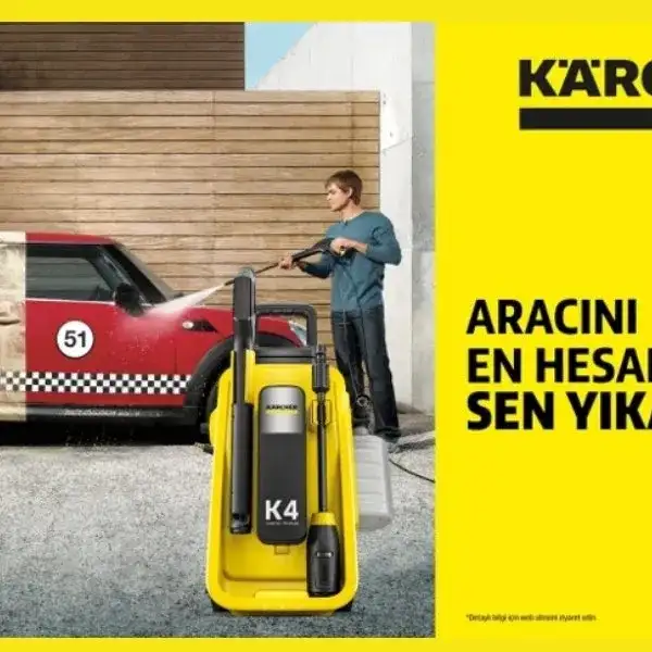 Araç yıkamaya harcadığınız para cebinizde kalsın!
