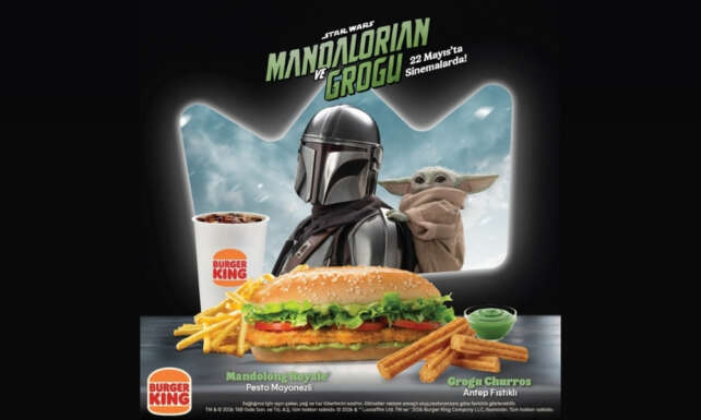 Burger King®den Star Wars hayranlarina ozel galaktik bir lezzet yolculugu
