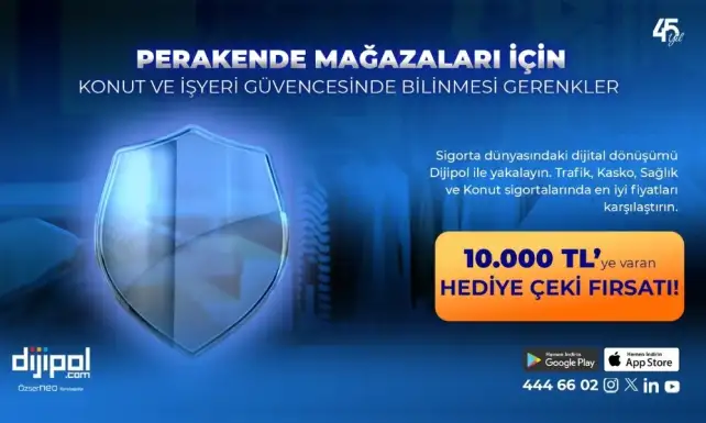Dijipol ile Perakende Magazalari Icin Taskinlik Risklerine Karsi Guvence