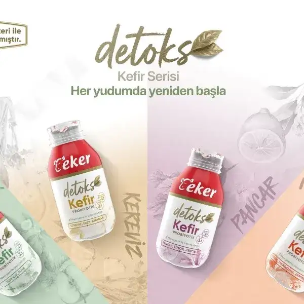 Eker’den yaz aylarında ferahlatıcı bir lezzet seçeneği: Detoks Kefir Serisi