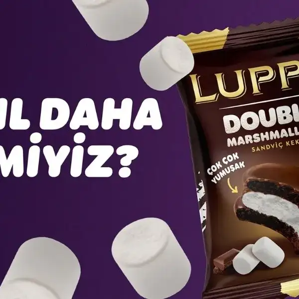 İki kat marshmallow lezzetiyle Luppo Double çıktı!