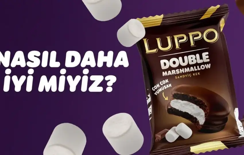 Iki kat marshmallow lezzetiyle Luppo Double cikti