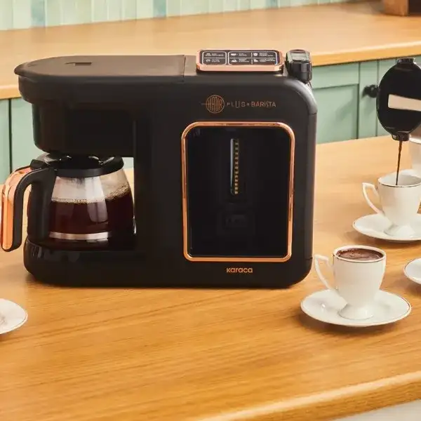 Türk Kahvesi Geleneği, İtalyan Zarafetiyle Buluşuyor: Karaca Hatır Plus Barista 6 in 1
