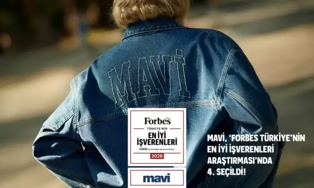 Mavi ‘Forbes Turkiyenin En Iyi Isverenleri Arastirmasinda 4. secildi