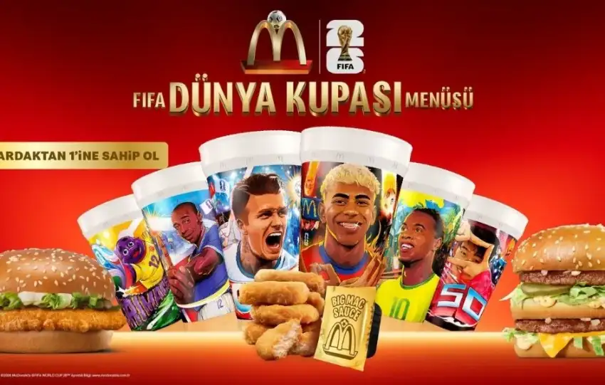 McDonalds Turkiye Dunya Kupasi Heyecanini Yeni Menuler ve Koleksiyon Urunleriyle Artiriyor