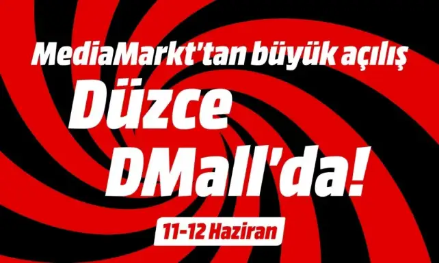 MediaMarkt Turkiye yeni magazasini Duzcede aciyor