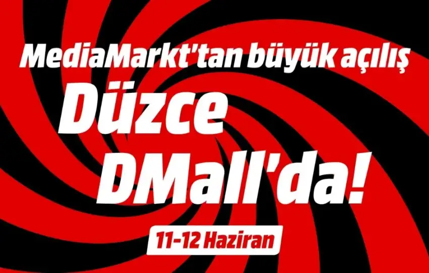 MediaMarkt Turkiye yeni magazasini Duzcede aciyor