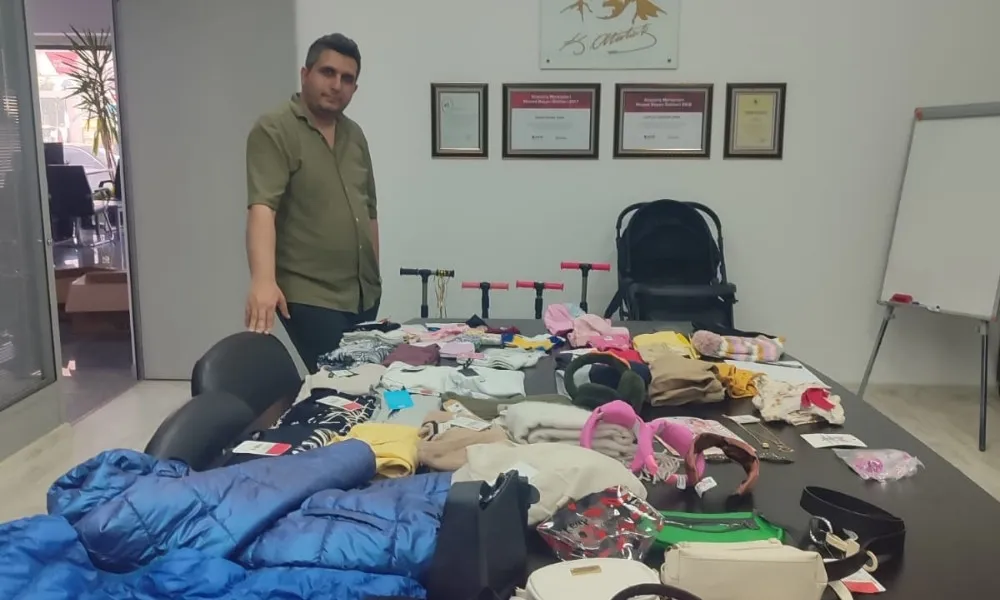 Outlet Center Izmitte unutulan esyalar ihtiyac sahiplerine bagislaniyor