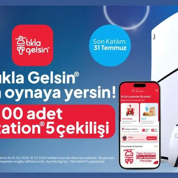 Tıkla Gelsin®’den 100 kişiye PlayStation®5 hediyesi