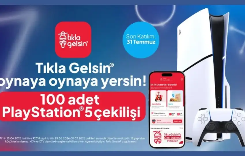 Tikla Gelsin®den 100 kisiye PlayStation®5 hediyesi