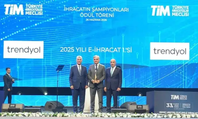 Trendyol ust uste ucuncu kez Turkiyenin e ihracat sampiyonu