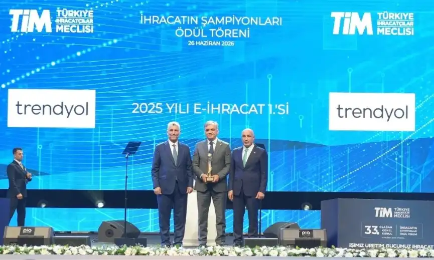 Trendyol ust uste ucuncu kez Turkiyenin e ihracat sampiyonu