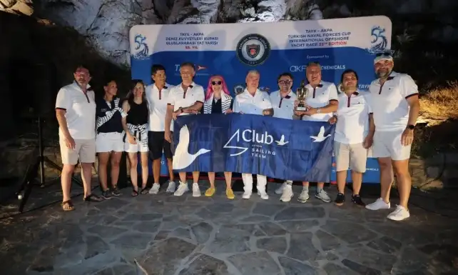 Beymen Club Sailing Team 55. Deniz Kuvvetleri Kupasinda kursude yer aldi