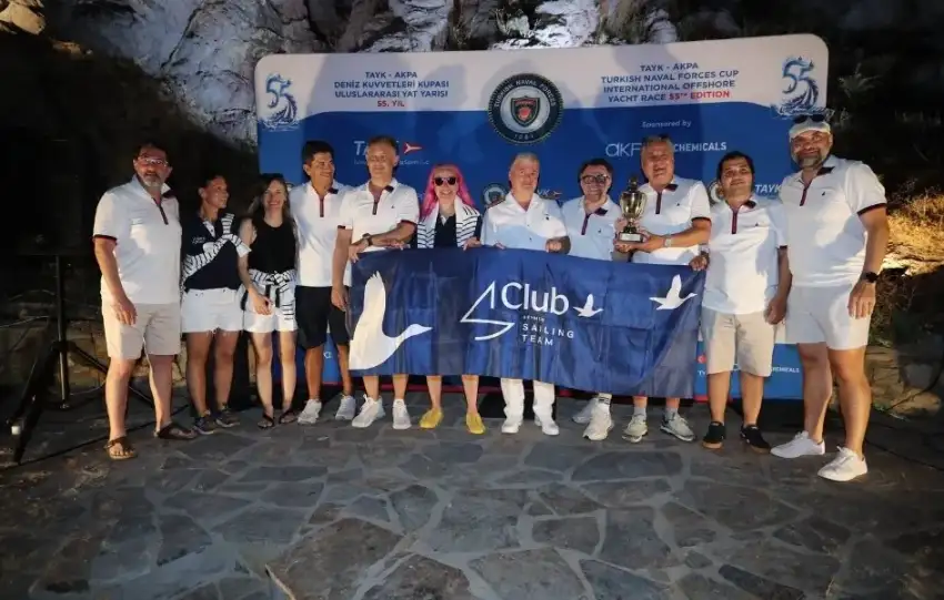 Beymen Club Sailing Team 55. Deniz Kuvvetleri Kupasinda kursude yer aldi