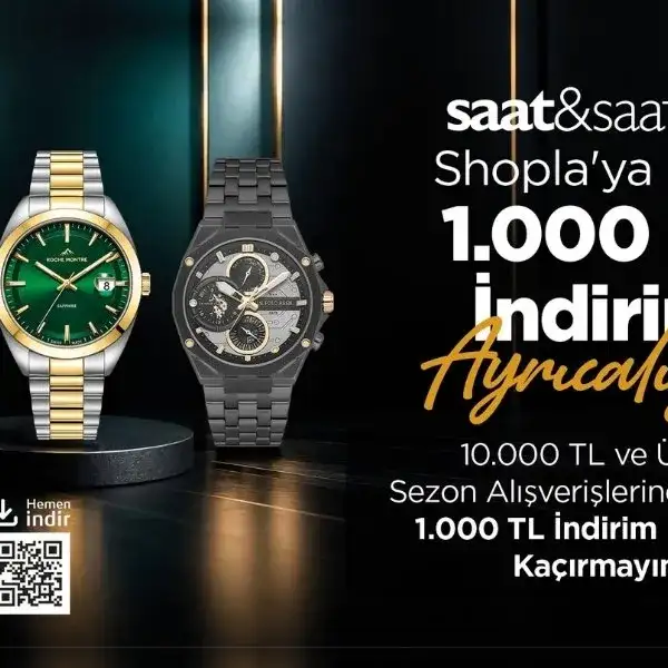 Burda AVM ziyaretçilerine  Saat & Saat ile özel kampanya fırsatı