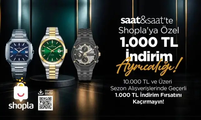Burda AVM ziyaretcilerine Saat Saat ile ozel kampanya firsati