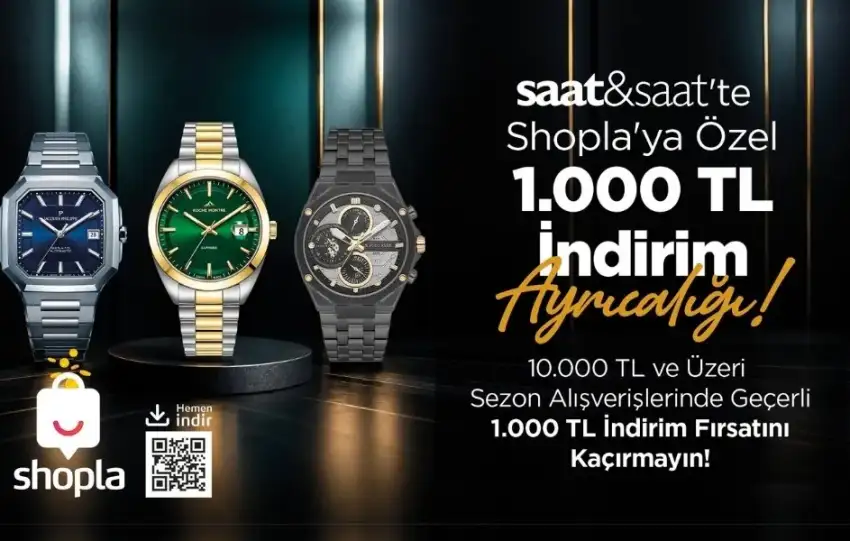Burda AVM ziyaretcilerine Saat Saat ile ozel kampanya firsati