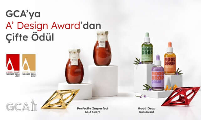 GCA Design Studionun iki tasarimina uluslararasi odul