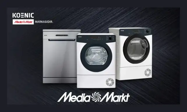 KOENIC MediaMarkt guvencesiyle camasir bulasik ve kurutma makinesi gamini tuketicilerle bulusturuyor