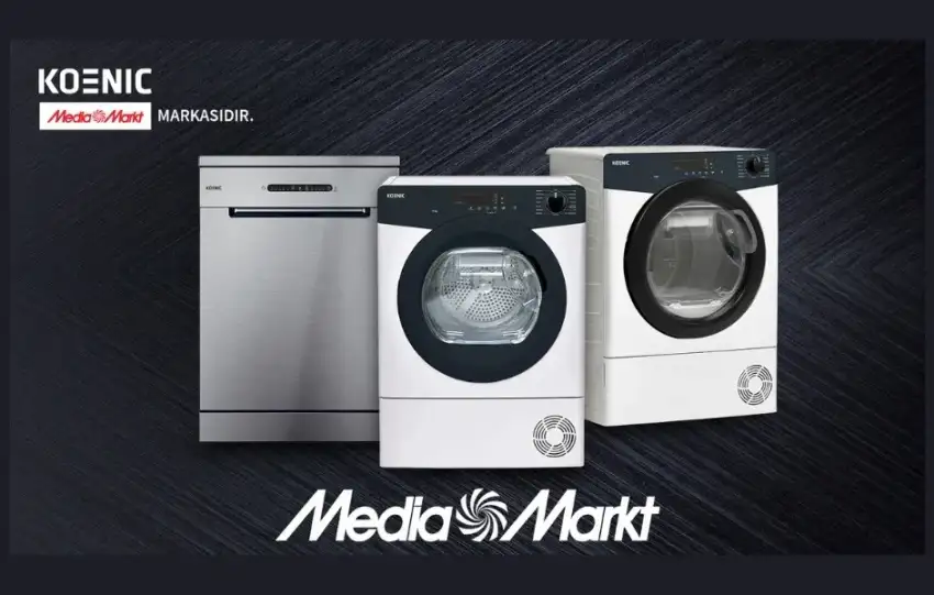 KOENIC MediaMarkt guvencesiyle camasir bulasik ve kurutma makinesi gamini tuketicilerle bulusturuyor