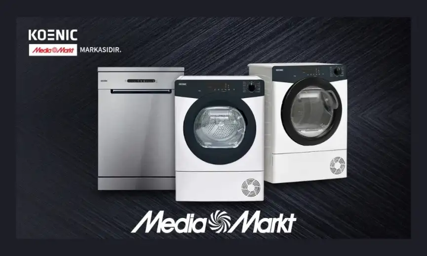KOENIC MediaMarkt guvencesiyle camasir bulasik ve kurutma makinesi gamini tuketicilerle bulusturuyor