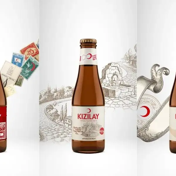 Kızılay Maden Suyu’ndan 100. Yıla Özel Nostalji Şişe Serisi