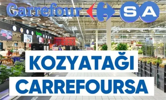 Kozyatagi CarrefourSA Hiper Kapilarini Yeniden Ziyaretcilerine Acti