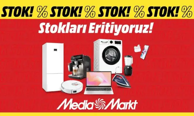 MediaMarkt Turkiyeden Stoklari Eriten kampanya
