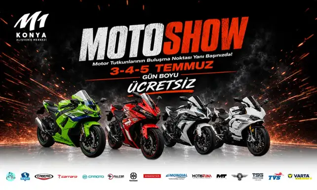 Motor Tutkunlari M1 Konya AVMde Bulusuyor