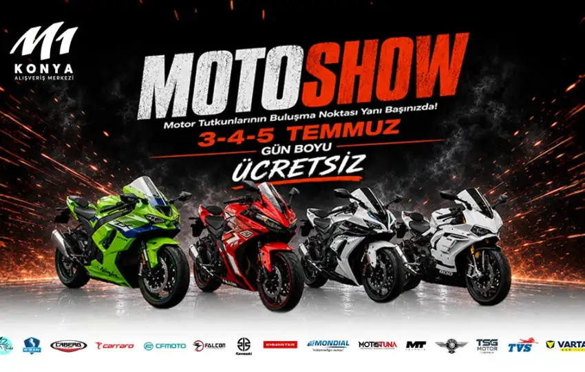 Motor Tutkunlari M1 Konya AVMde Bulusuyor