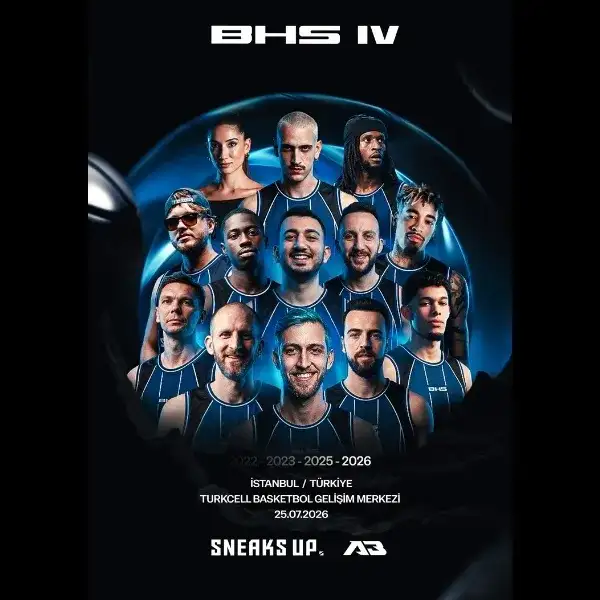 Sneaks Up sponsorluğundaki Brotherhood Squad (BHS) Smaç Gösterisi, basketbol tutkunlarını İstanbul’da buluşturacak