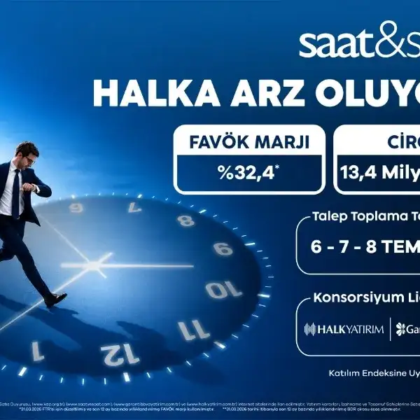 Türkiye’nin Saatçisi Saat ve Saat Sanayi ve Ticaret A.Ş. halka arz oluyor