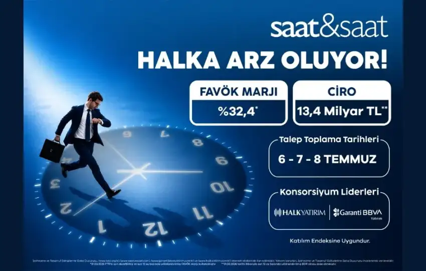 Turkiyenin Saatcisi Saat ve Saat Sanayi ve Ticaret A.S. halka arz oluyor