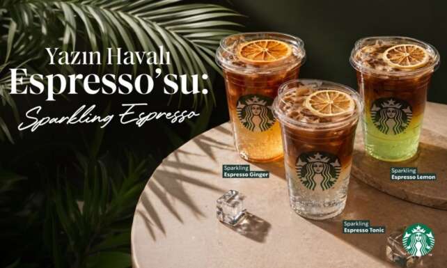 Yazin Havalisi Sparkling Espresso Senin Starbucksta