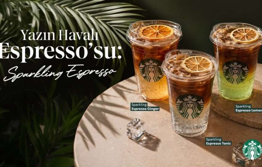 Yazin Havalisi Sparkling Espresso Senin Starbucksta