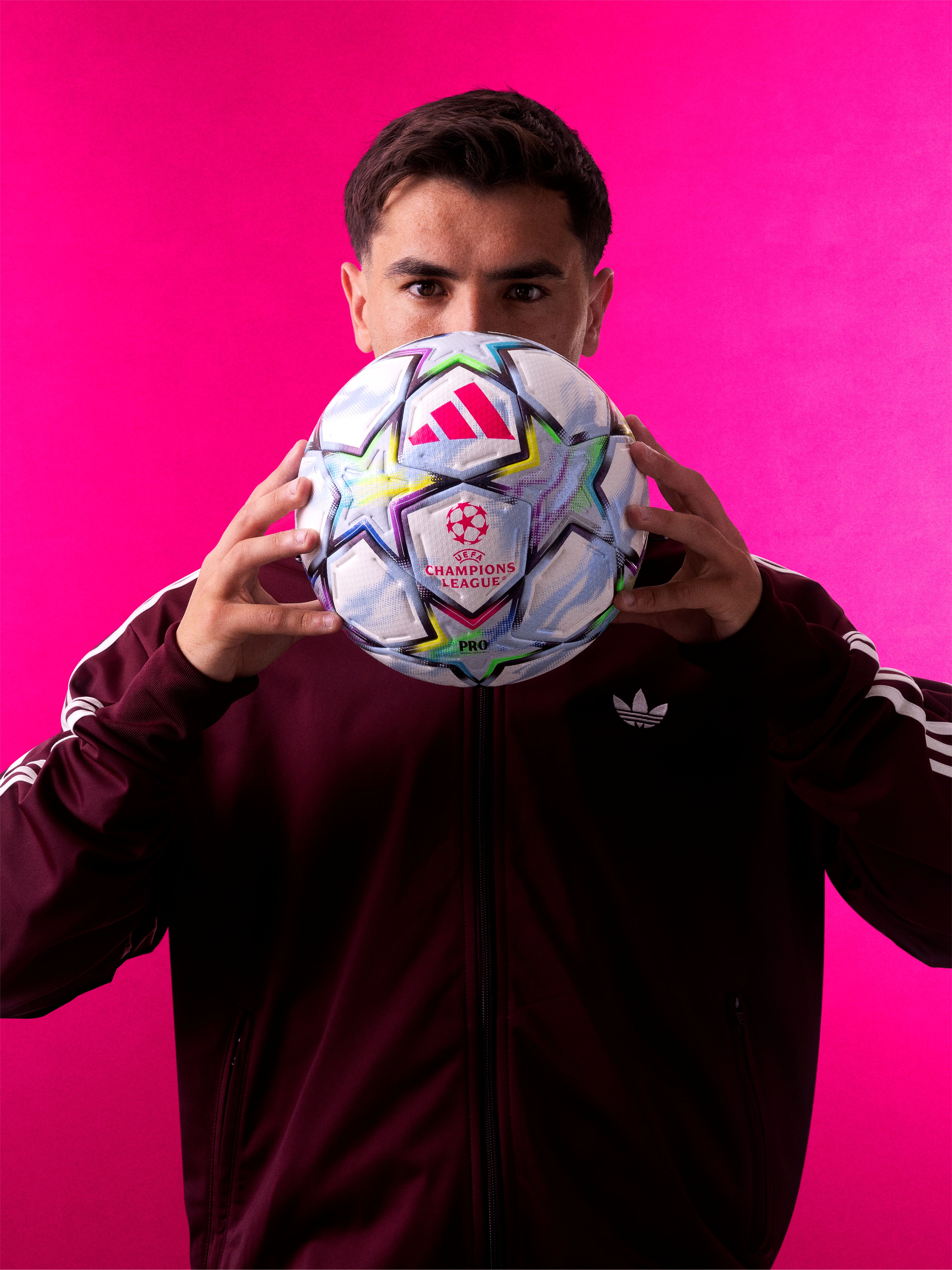adidas, 2026/27 UEFA Şampiyonlar Ligi ve UEFA Kadın Şampiyonlar Ligi resmi toplarını tanıttı 1 1787689101 BRAHIM DIAZ 20260430