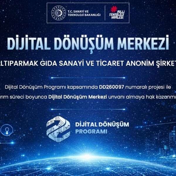 Başak Aktürk 2 Balparmak, Sanayi ve Teknoloji Bakanlığı’ndan “Dijital Dönüşüm Merkezi” ünvanı aldı