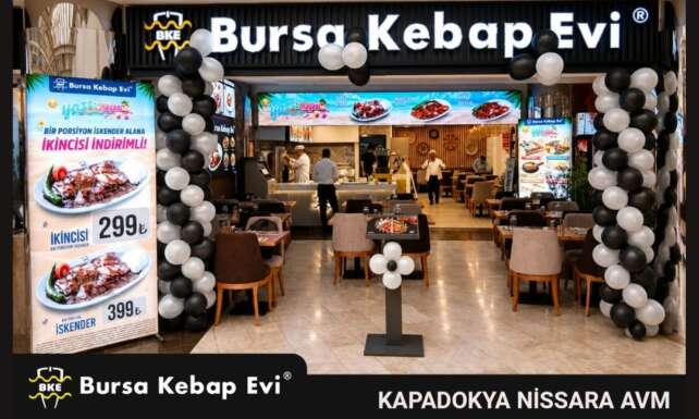 Bursa Kebap Evinden Buyume Hamlesi