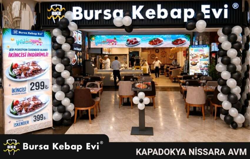 Bursa Kebap Evinden Buyume Hamlesi